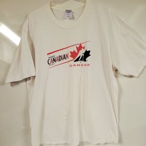 Molson Canada Hockey Canada Gildan White Graphic Tee, XL